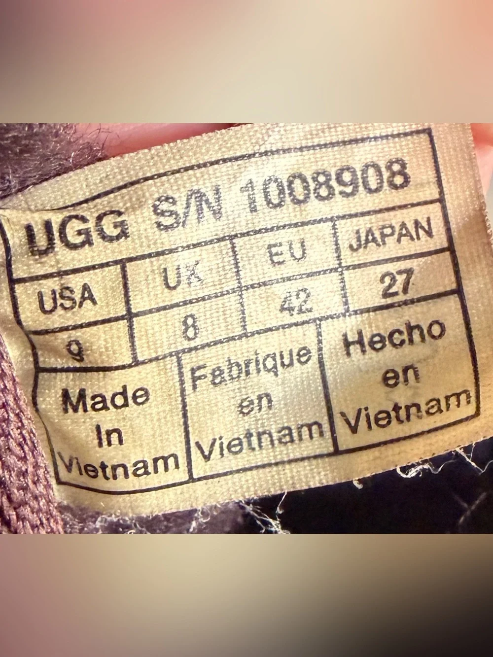 UGG neumel dark